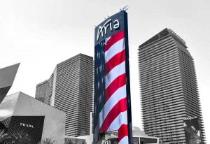 Big and Tall: Aria Lights up New 200-foot Mega-...
